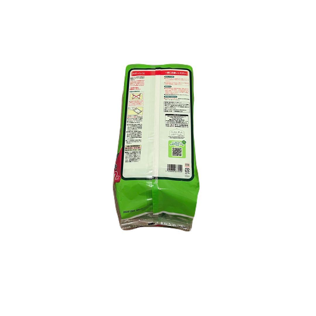 新品 [6袋セット] ユニ・チャーム デオトイレ 消臭抗菌シート 大容量20枚入