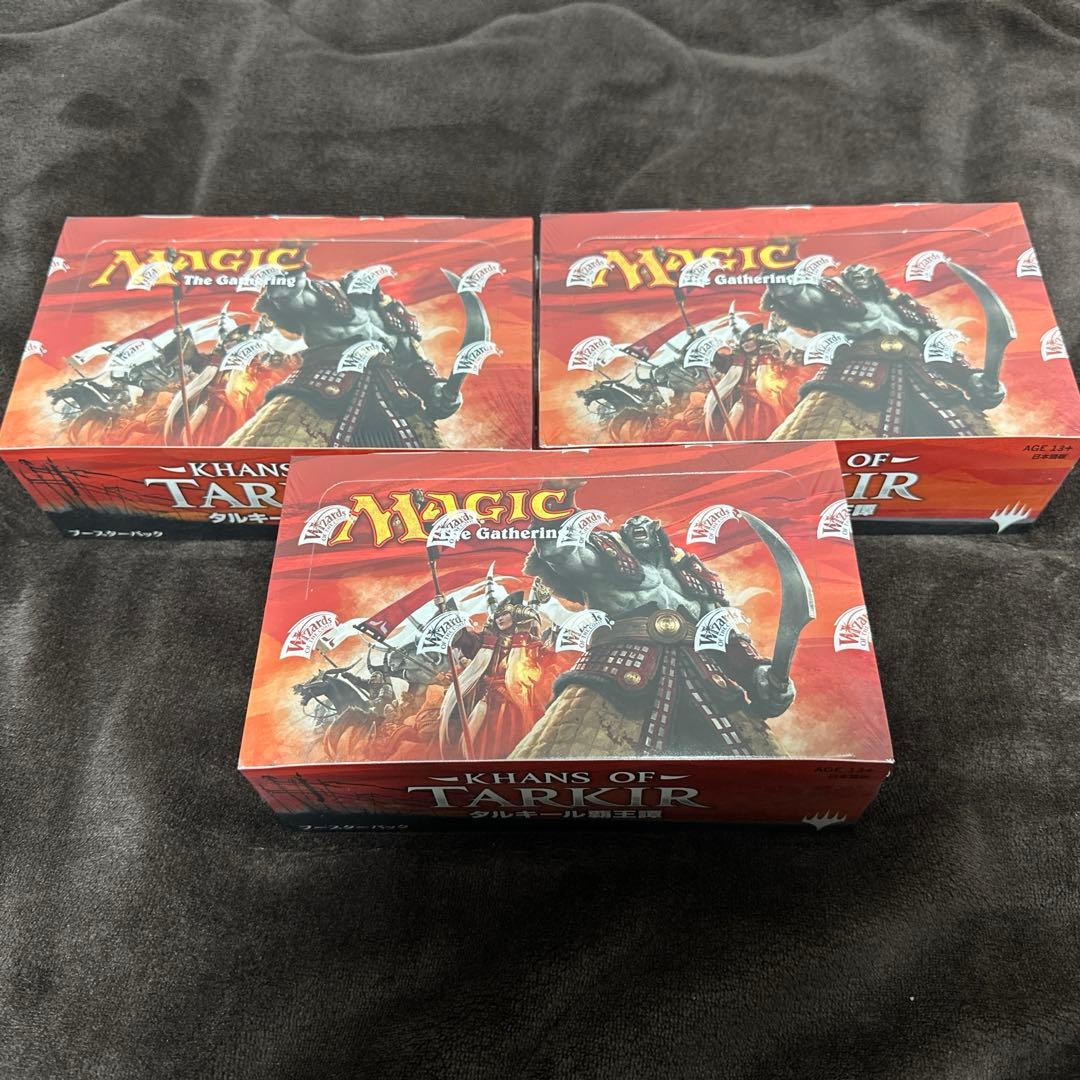 タルキール覇王譚　日本語版　ブースターボックス　3箱セット