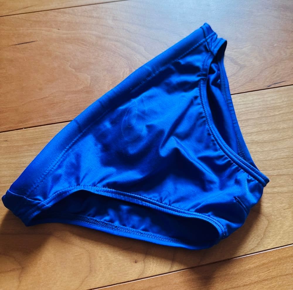 【美品】asics ハイドロCD ロイヤルブルー AMA87T Sサイズ 競パン