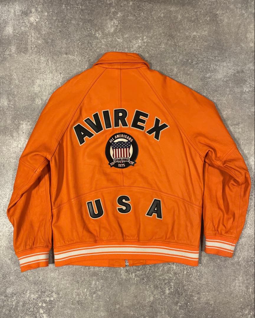 AVIREX VARSITY JACKET バーシティ ジャケット XXL