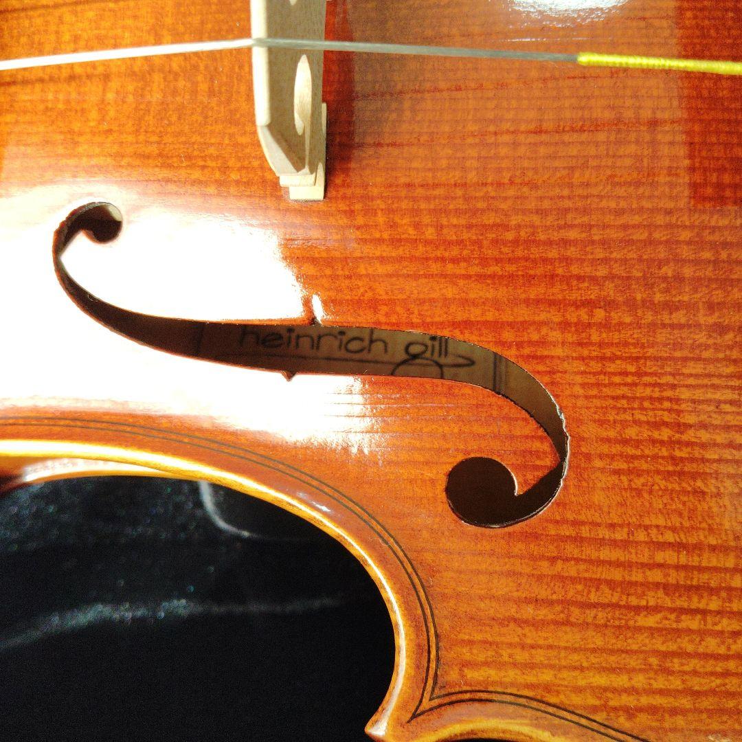 バイオリン 4/4 ハインリッヒギル 52 楽器選定書 奥村愛 弓 ケース付