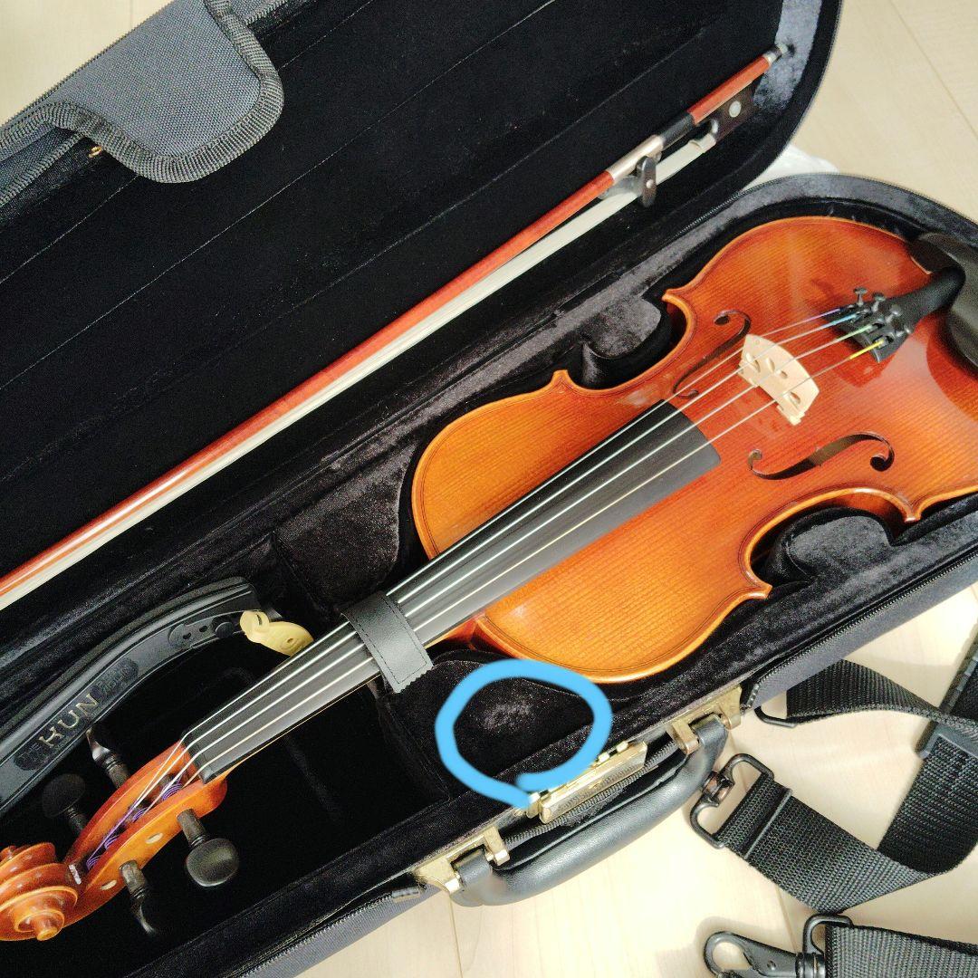 バイオリン 4/4 ハインリッヒギル 52 楽器選定書 奥村愛 弓 ケース付