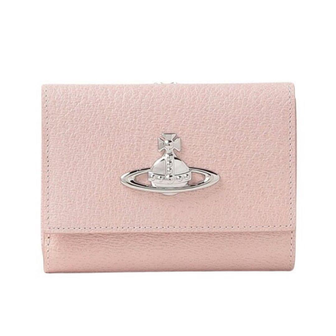 Vivienne Westwood 三つ折財布 薄ピンク