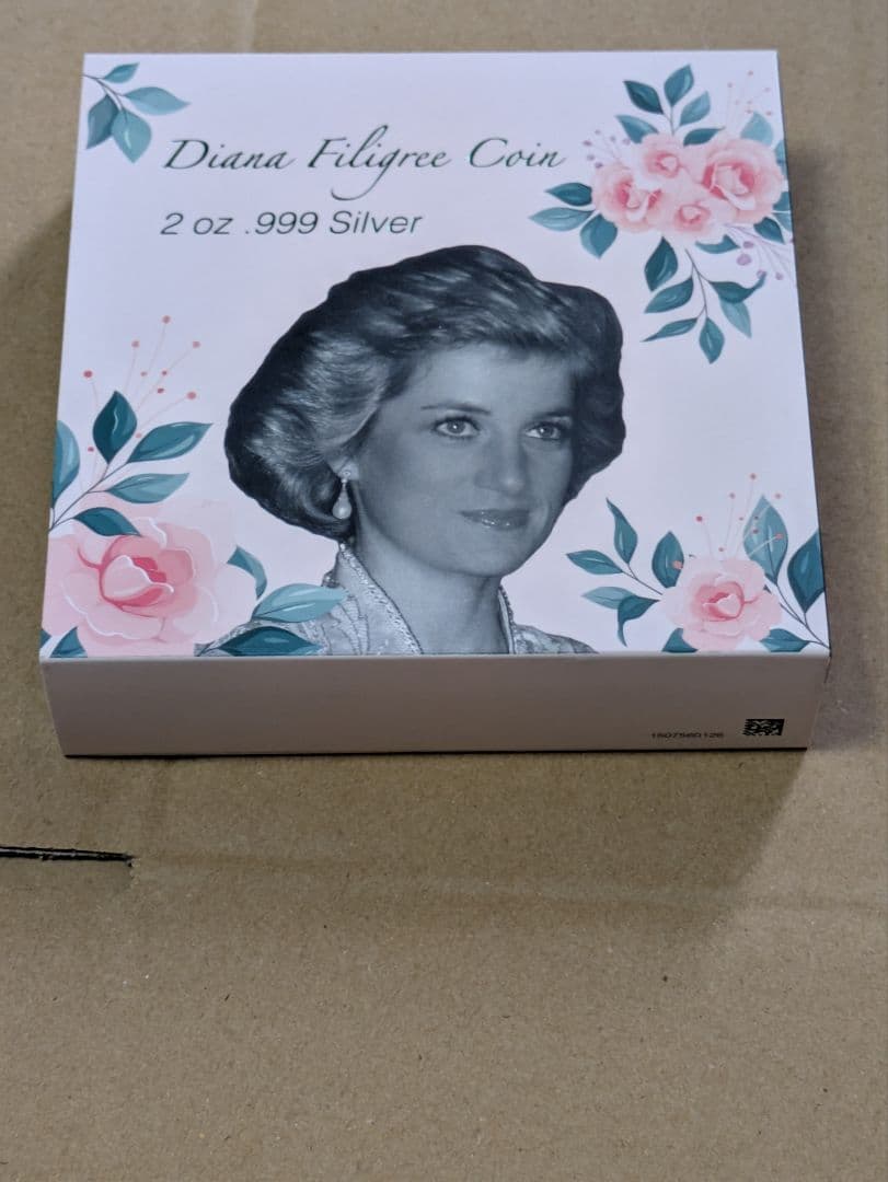 バルバトス　ダイアナ妃　2オンス純銀