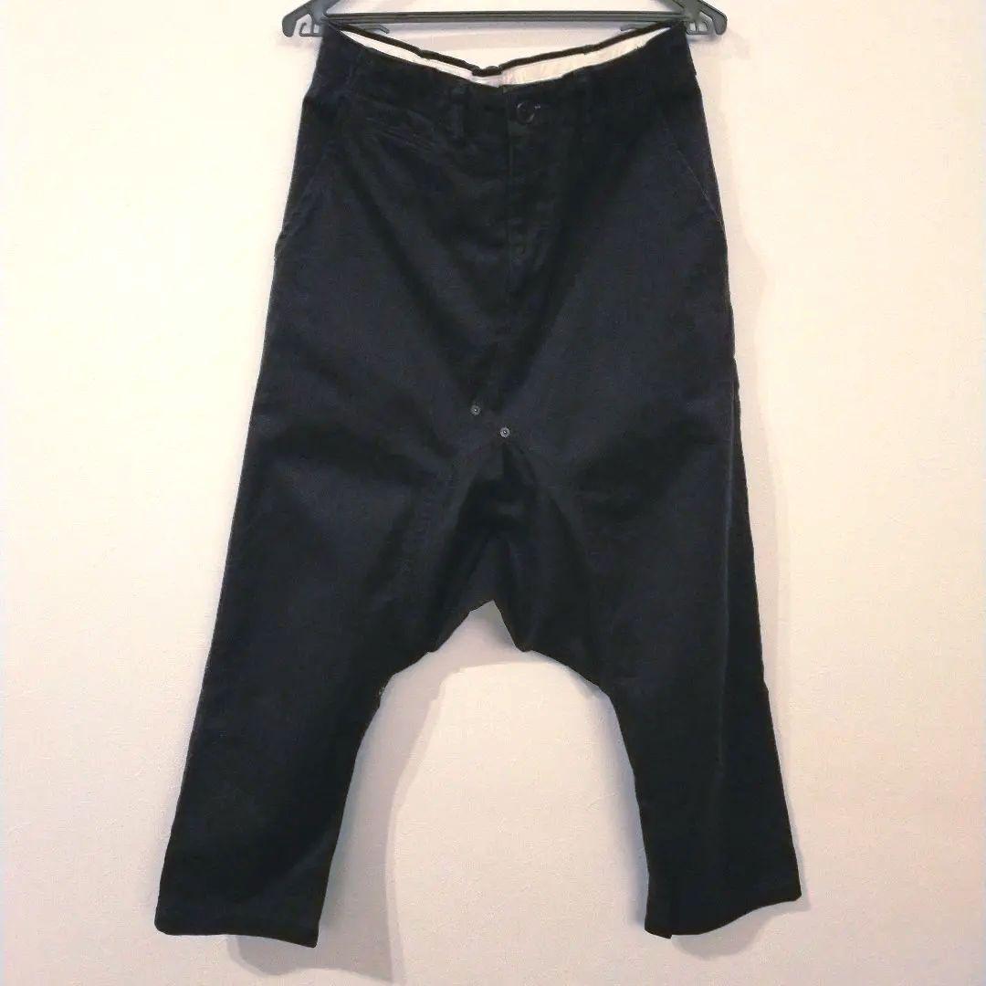 GANRYU サルエルパンツ M ブラック