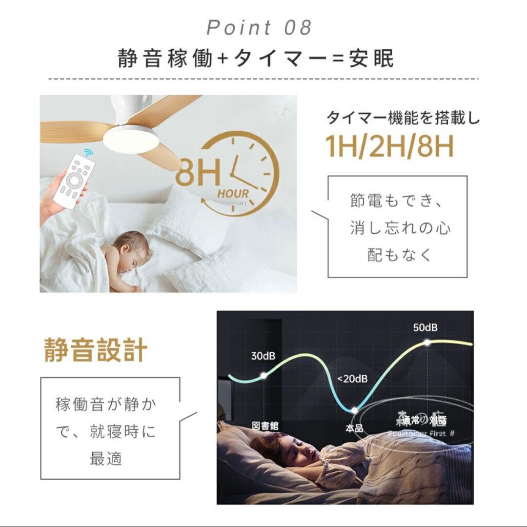 [未使用品] LEDシーリングファンライト DCモーター 36インチ