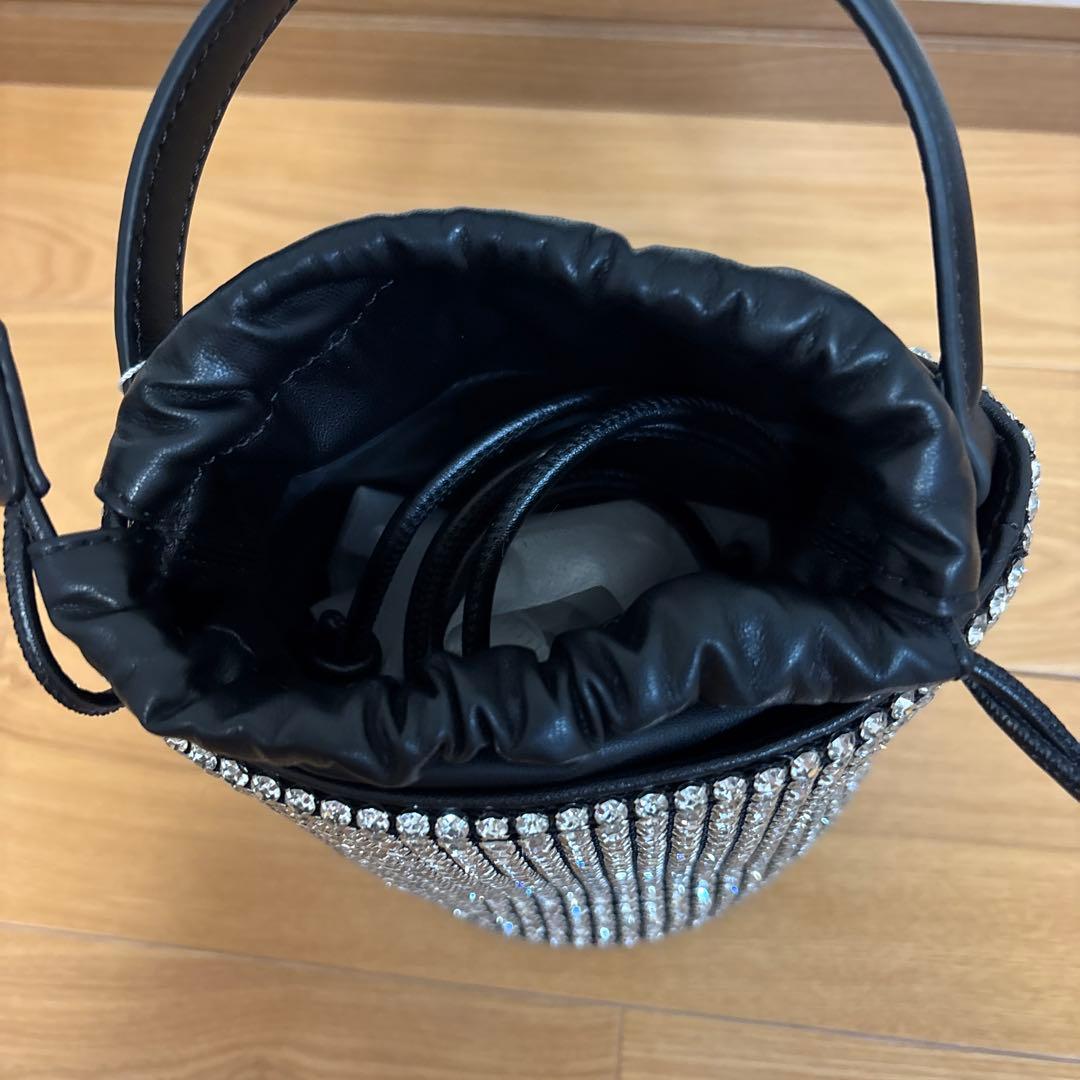 新品・未使用　ユナイテッドアローズ　ストーン装飾 バケットバッグ