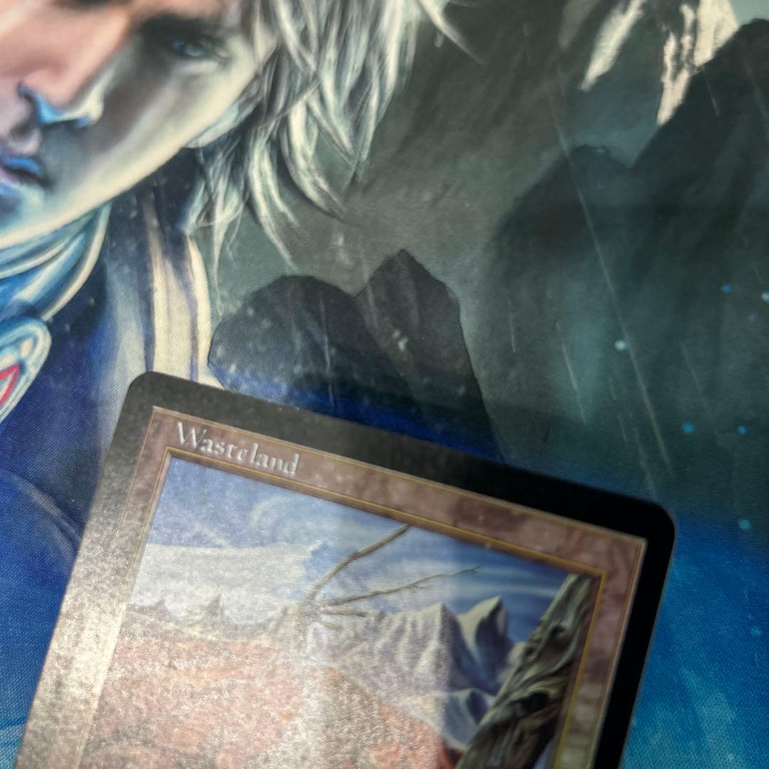mtg 旧枠 初版foil 不毛の大地/Wasteland 英語 en その3