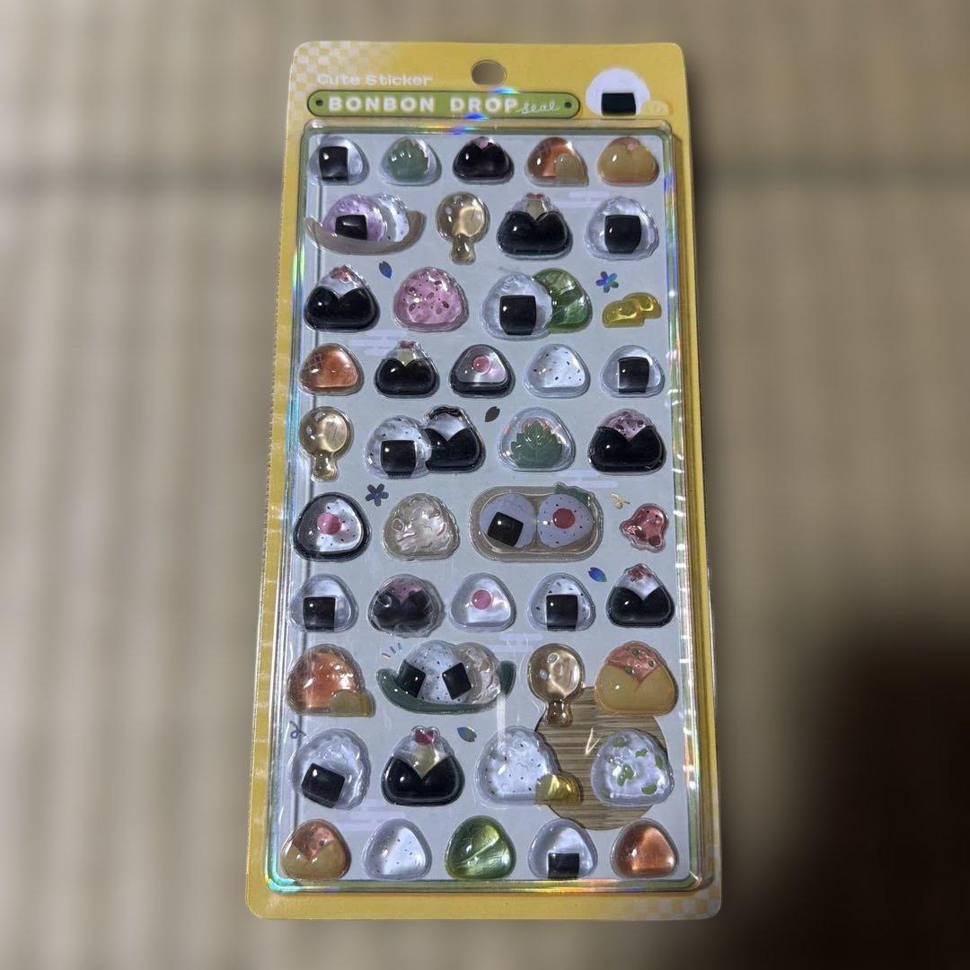 ボンボンドロップシール 和柄 9点セット