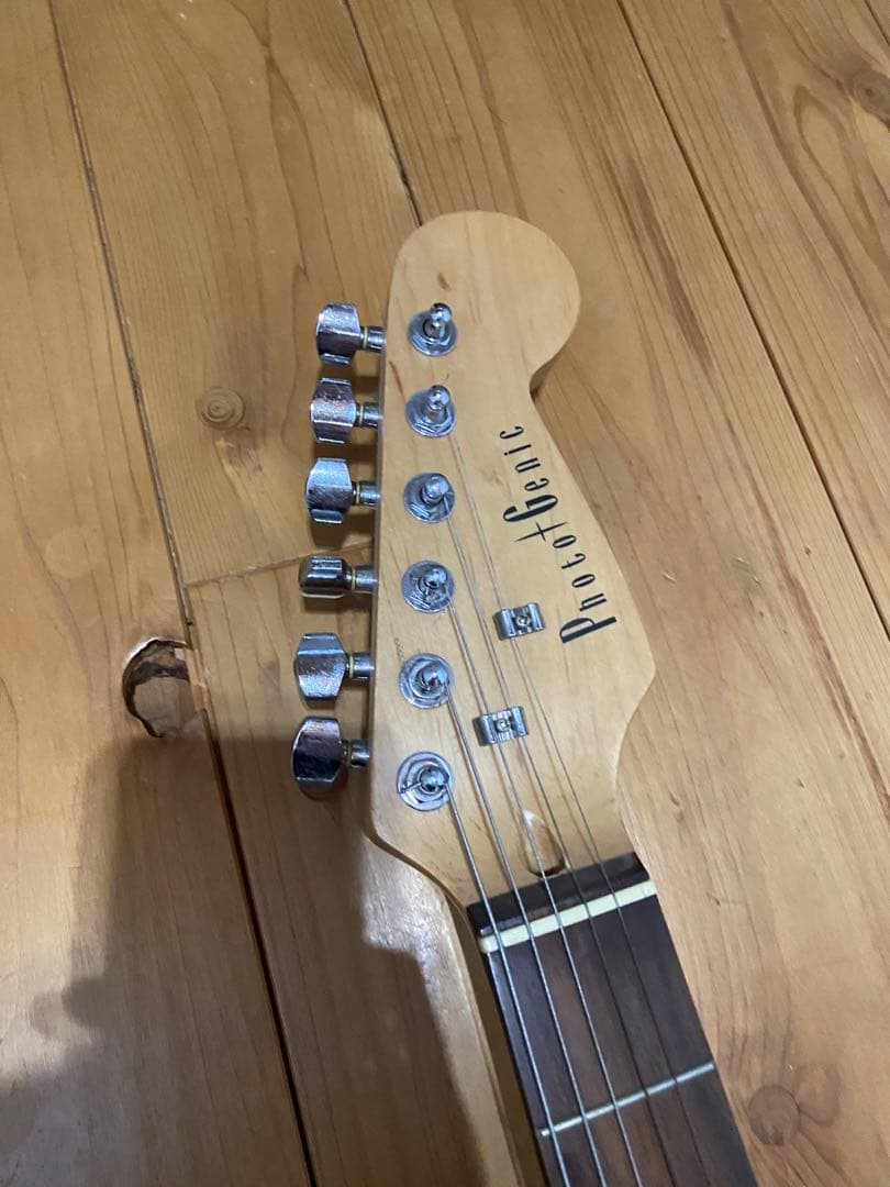 Photogenic フォトジェニック ホワイト エレキギター