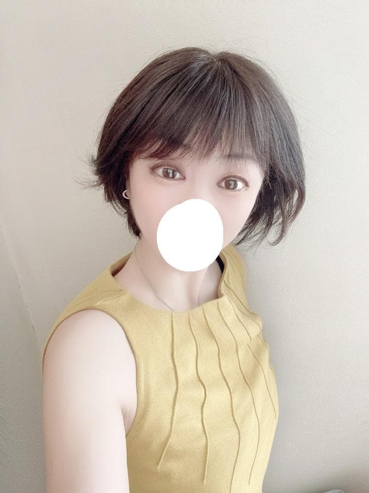 ねずみちゃん　ヴィーナス　人毛MIX　レイヤーショートボブ　モカブラウン