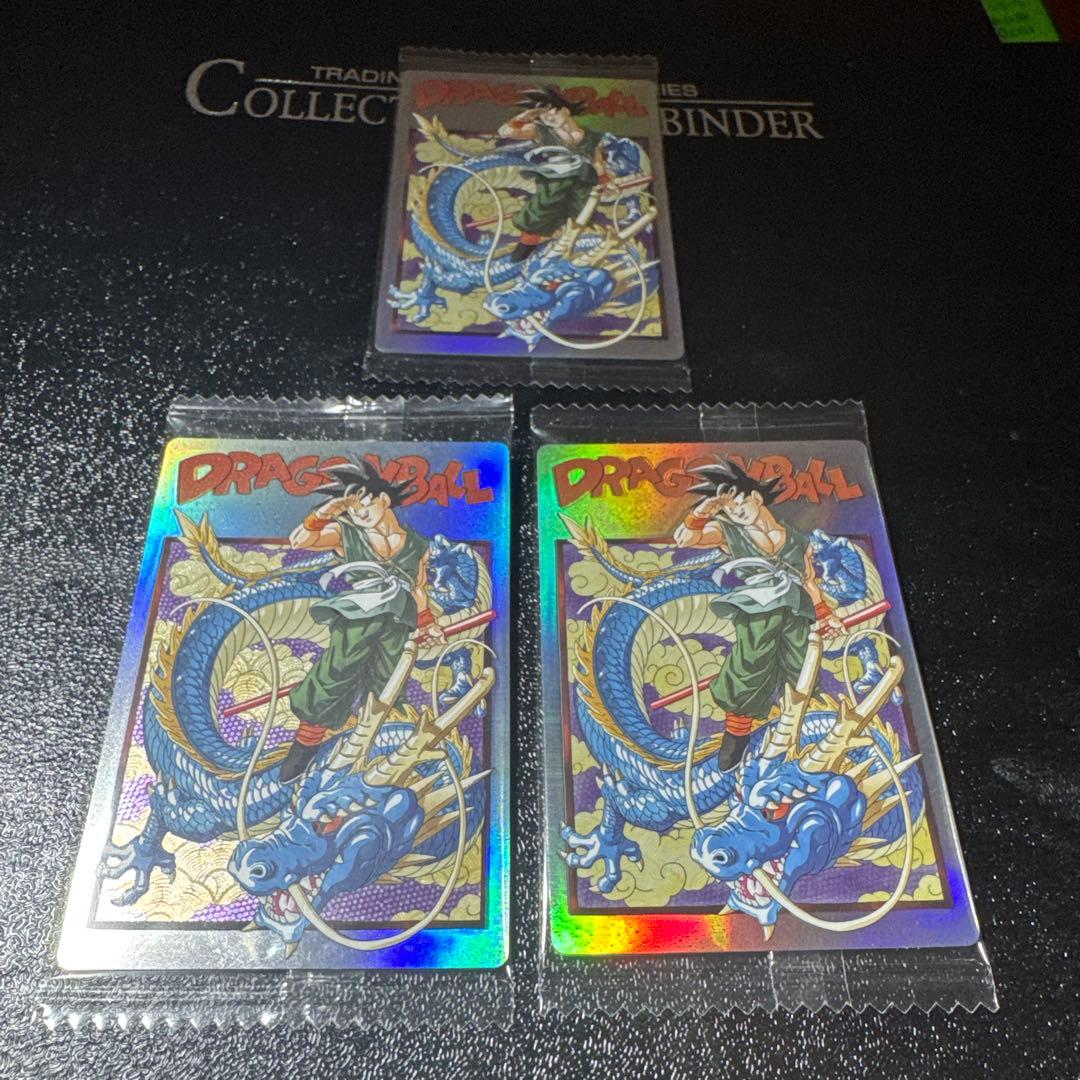 イタジャガ　ドラゴンボールカード 孫悟空 3枚セット　バイバイ悟空　シークレット