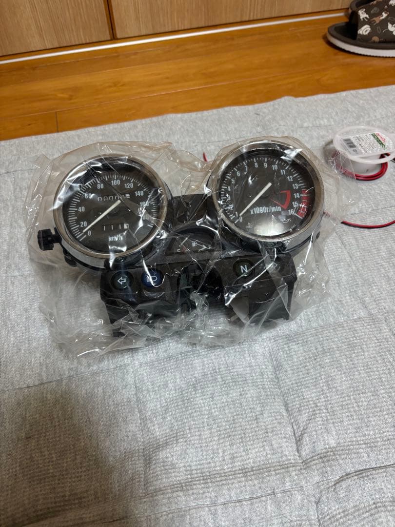 ゼファー400スピードメーター タコメーター