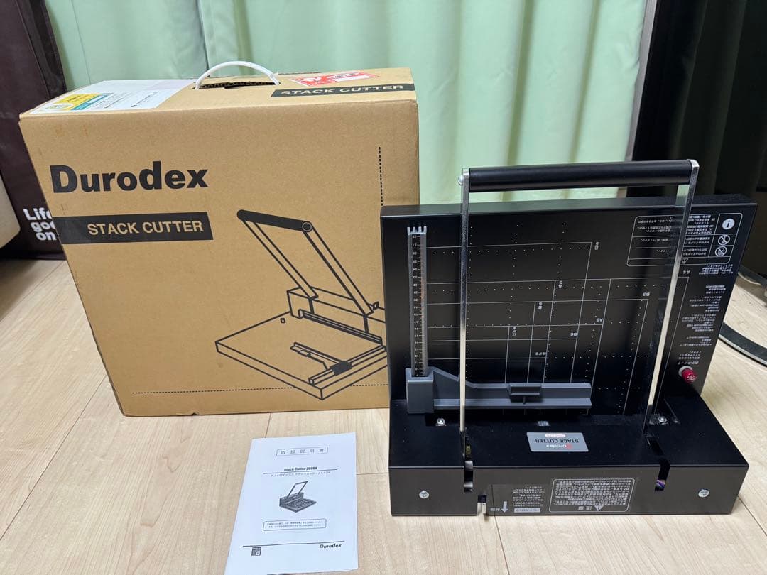【極美品・箱あり】Durodex 200DX 裁断機 スタックカッター