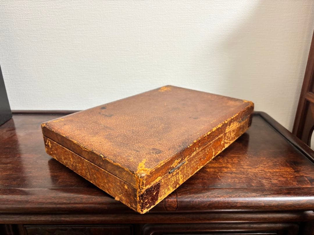 極上材 美品 最高級麻雀牌 背竹牌 ヴィンテージ 細密彫刻 木箱 材質保証