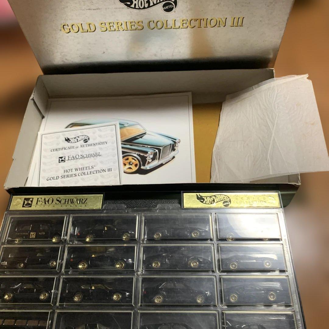 ホットウィール FAO SCHWARZ ゴールドシリーズⅢ 限定品