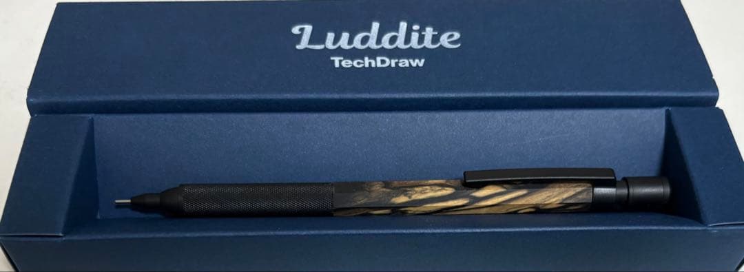 ラダイト テックドロー2 木軸 銘木モデル 八角軸 ペールムーンエボニー