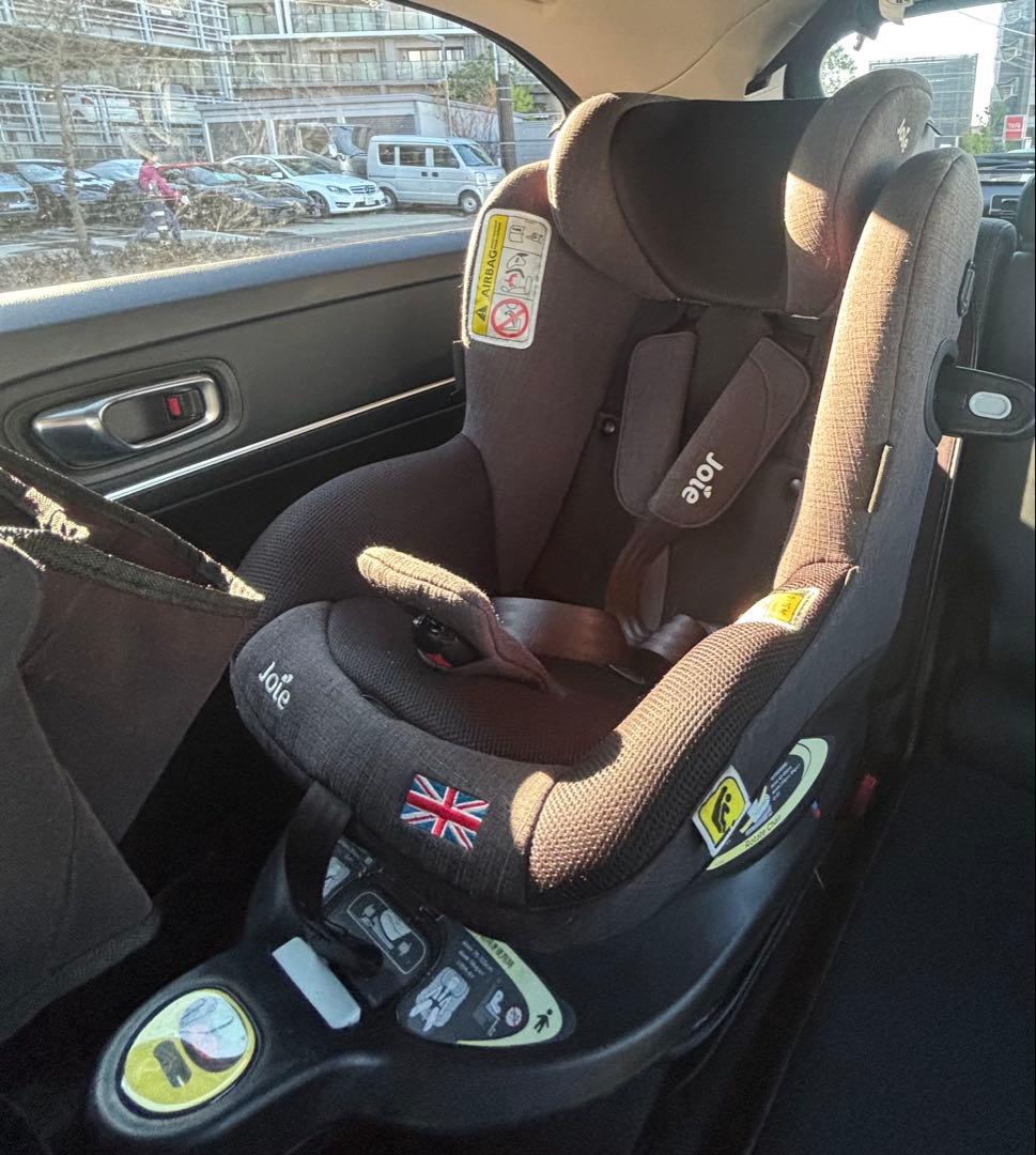 Joie車用チャイルドシートブラック R129 世界レベルで安全を認められた製品