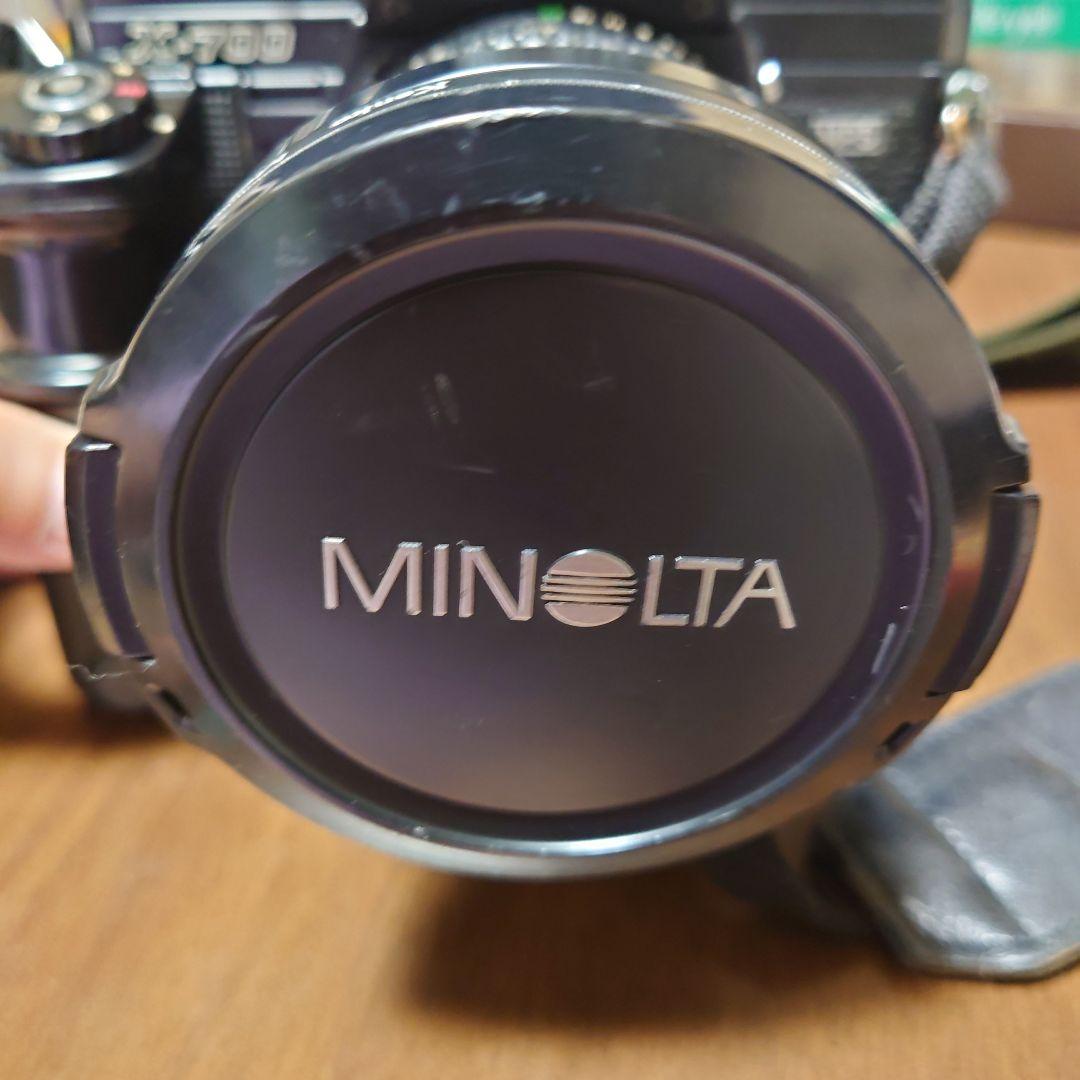 MINOLTA X-700 一眼レフカメラ ジャンク レンズ モータードライブ