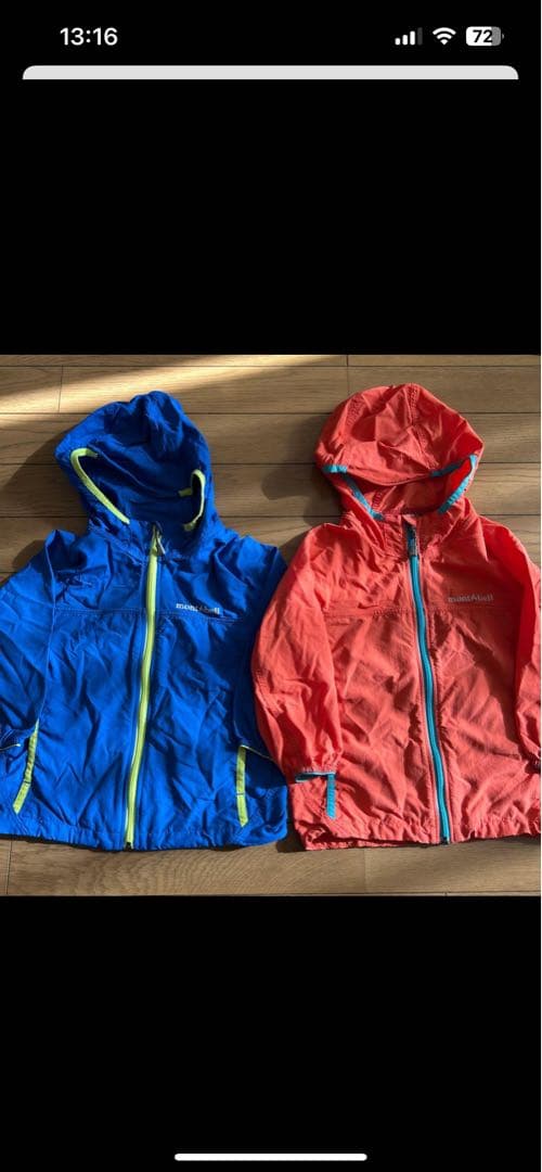 パタゴニア　アウター2着セット　モンベルアウター2着セットまとめ