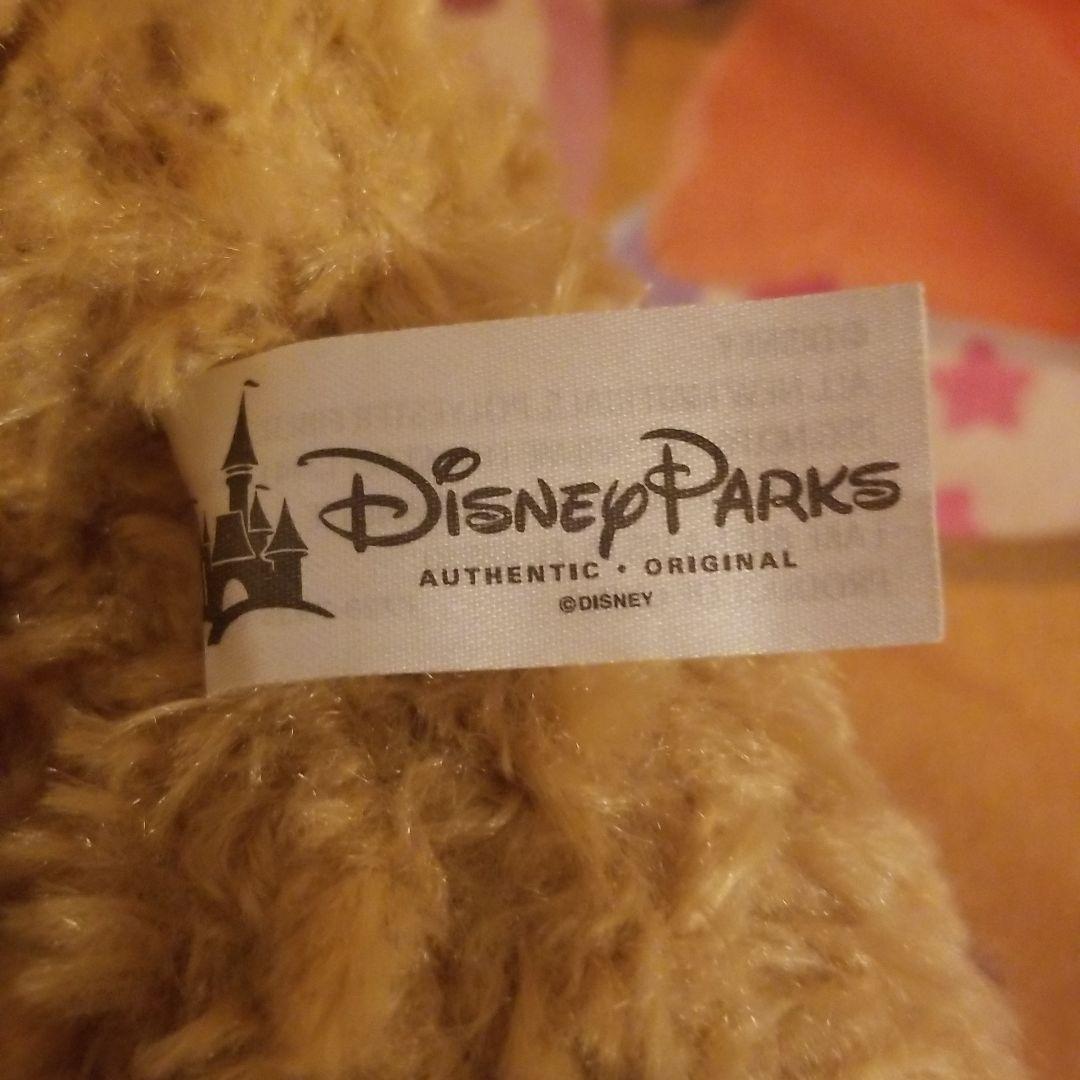 海外ディズニー　ダッフィー　ぬいぐるみ　タグストーリーブック付き　新品