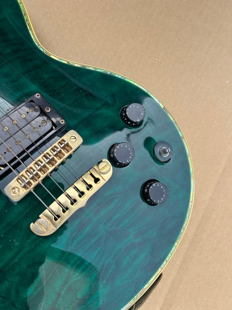 アリアプロ2 オリジナルカスタム ボディ GOTOH グリーン エレキギター