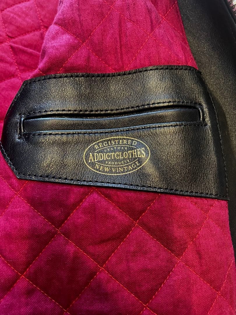 サイズ44 ADDICT CLOTHES AD-01 ホースハイド 美品
