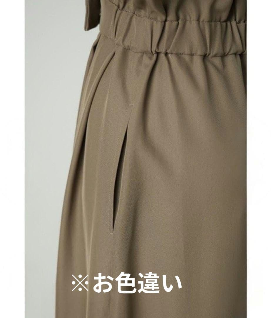 niana ニアナ スタンドアウトカラーオールインパンツ M 結婚式 お呼ばれ