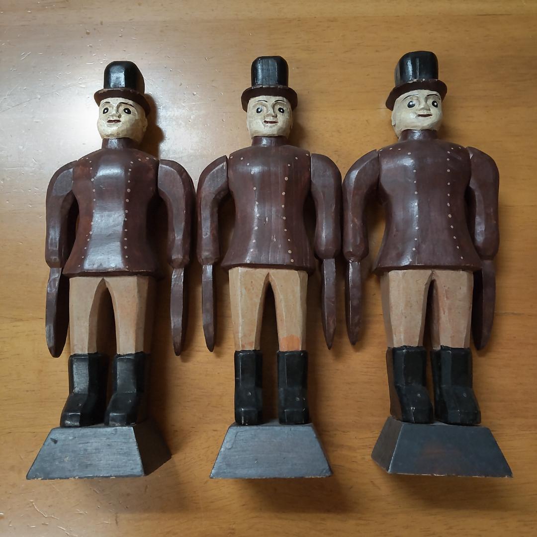 chimney sweep　ヨーロッパ　ヴィンテージ　木製フィギュア　置物