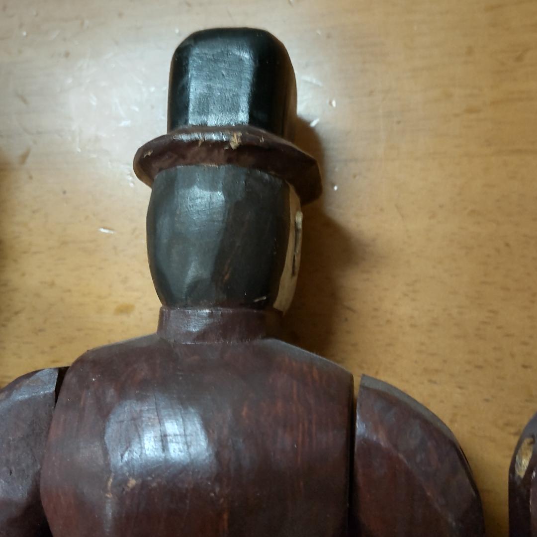 chimney sweep　ヨーロッパ　ヴィンテージ　木製フィギュア　置物