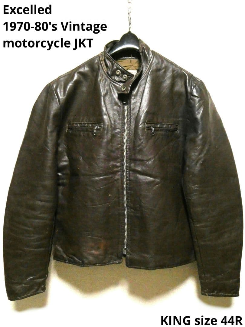 ※専用！アメリカ製！80年代ヴィンテージ！レッドブラウン！Excelled逆