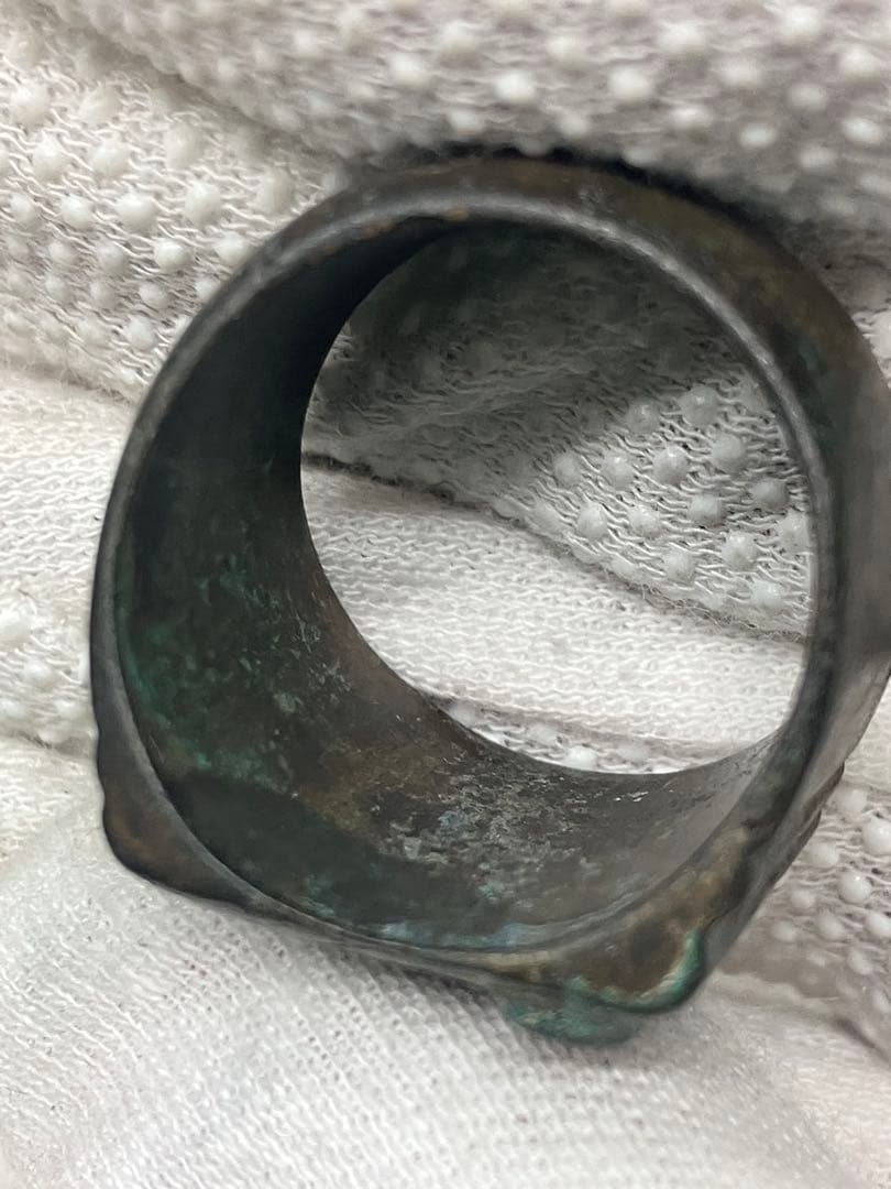 1939’s ポーランド海軍　当時物　MWリング　ブロンズ・レア傑作品