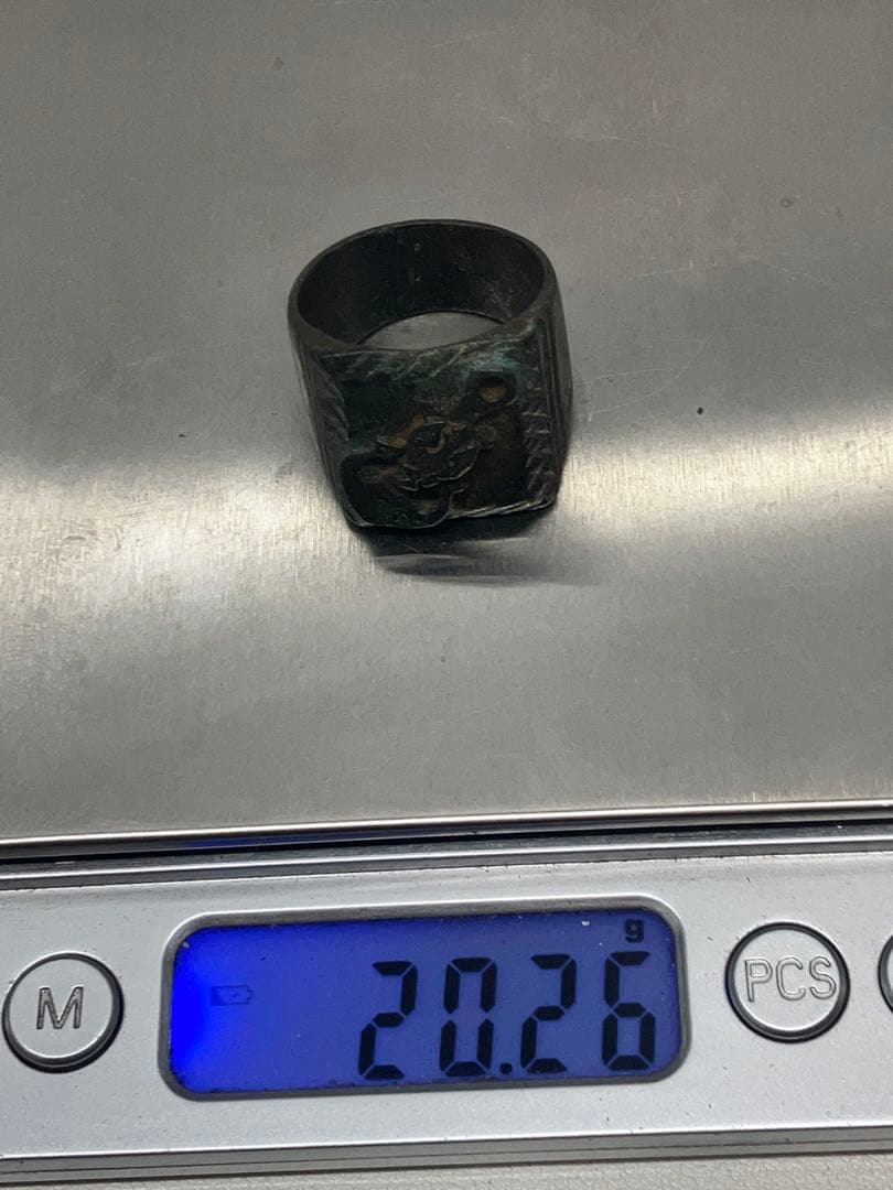 1939’s ポーランド海軍　当時物　MWリング　ブロンズ・レア傑作品