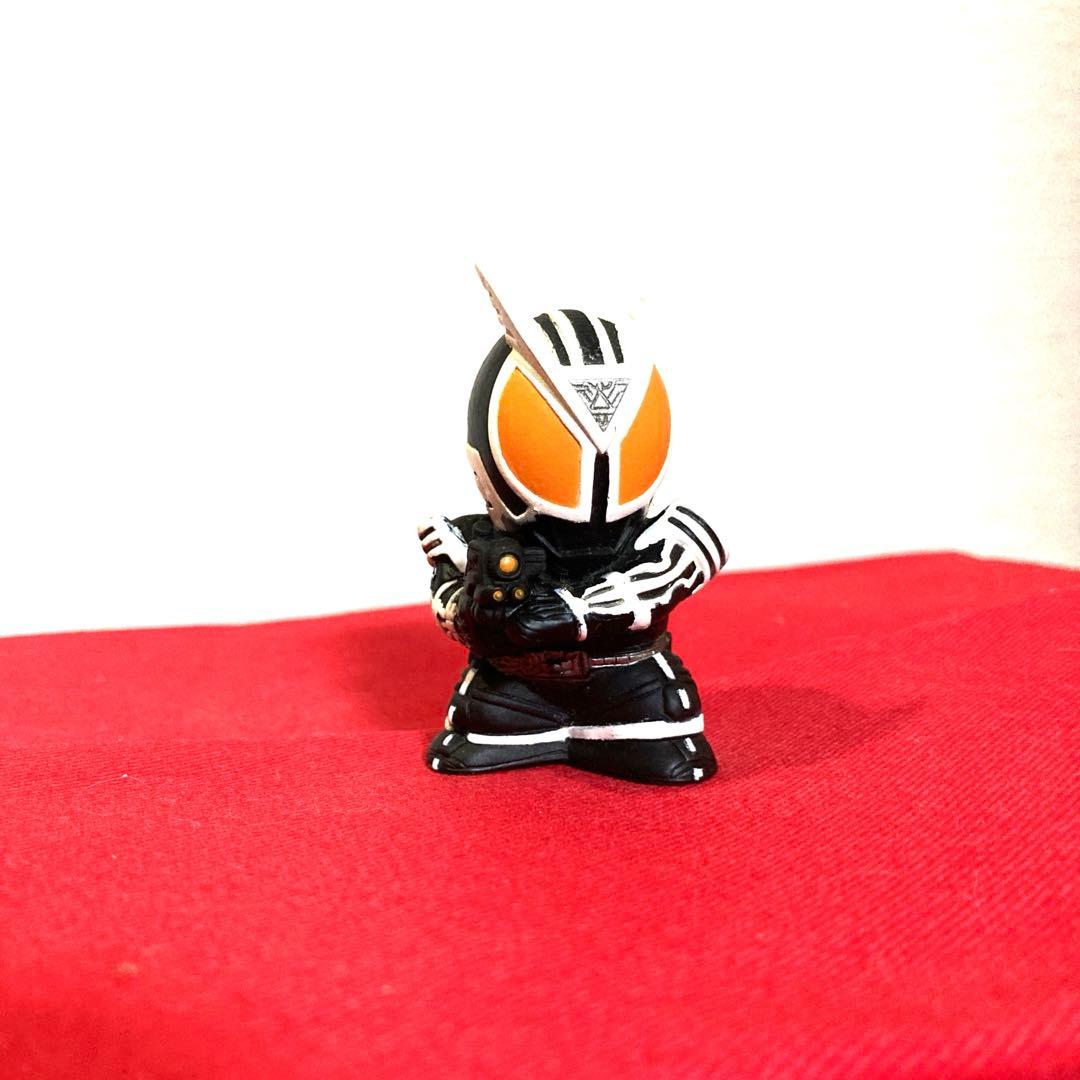 仮面ライダーデルタ 三原 北崎 フィギュア 当時物 SHF 真骨彫 希少 白黒