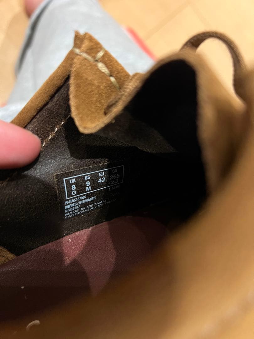 Clarks Wallabee Cola 新品未使用 8(26cm)