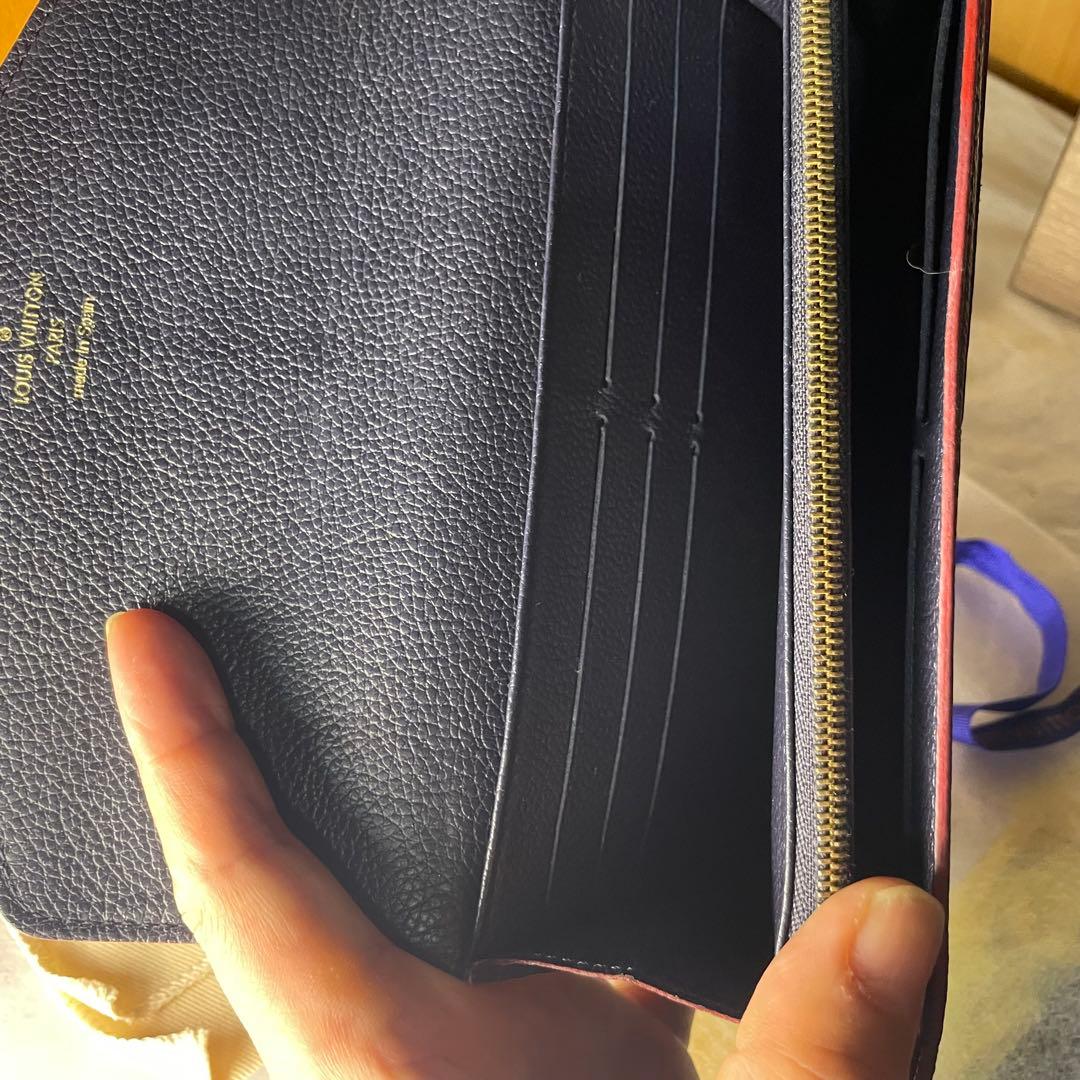 LOUIS VUITTONモノグラムアンプラント ポルトフォイユ長財布