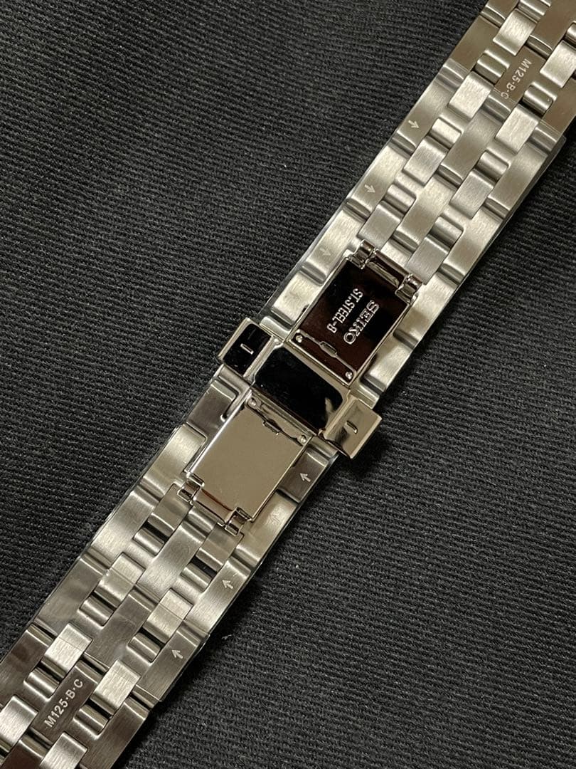 SEIKO プレザージュ　カクテルタイム純正ブレスレット　メタルバンド　ベルト