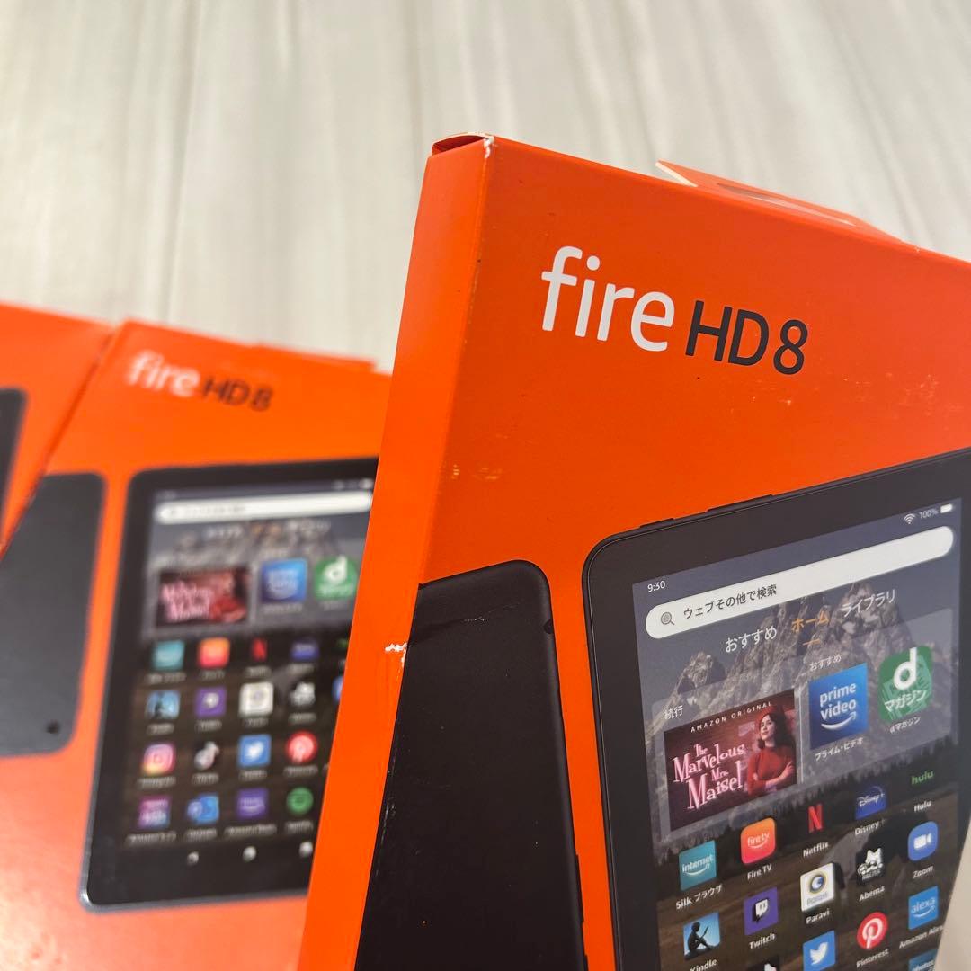 【3個セット】Amazon Fire HD 8 タブレット 32GB
