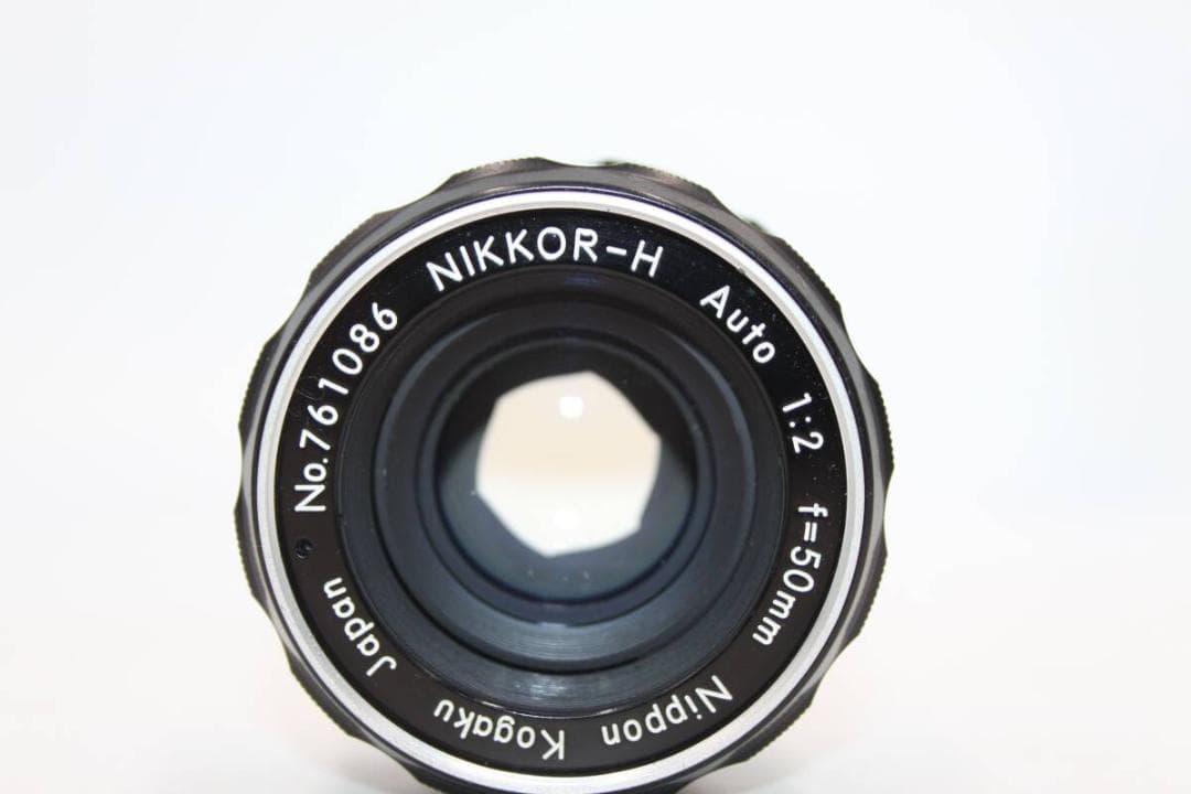 カビ曇り無 NIKKOR-H Auto 50mm F2 ＋ 純正メタルフード
