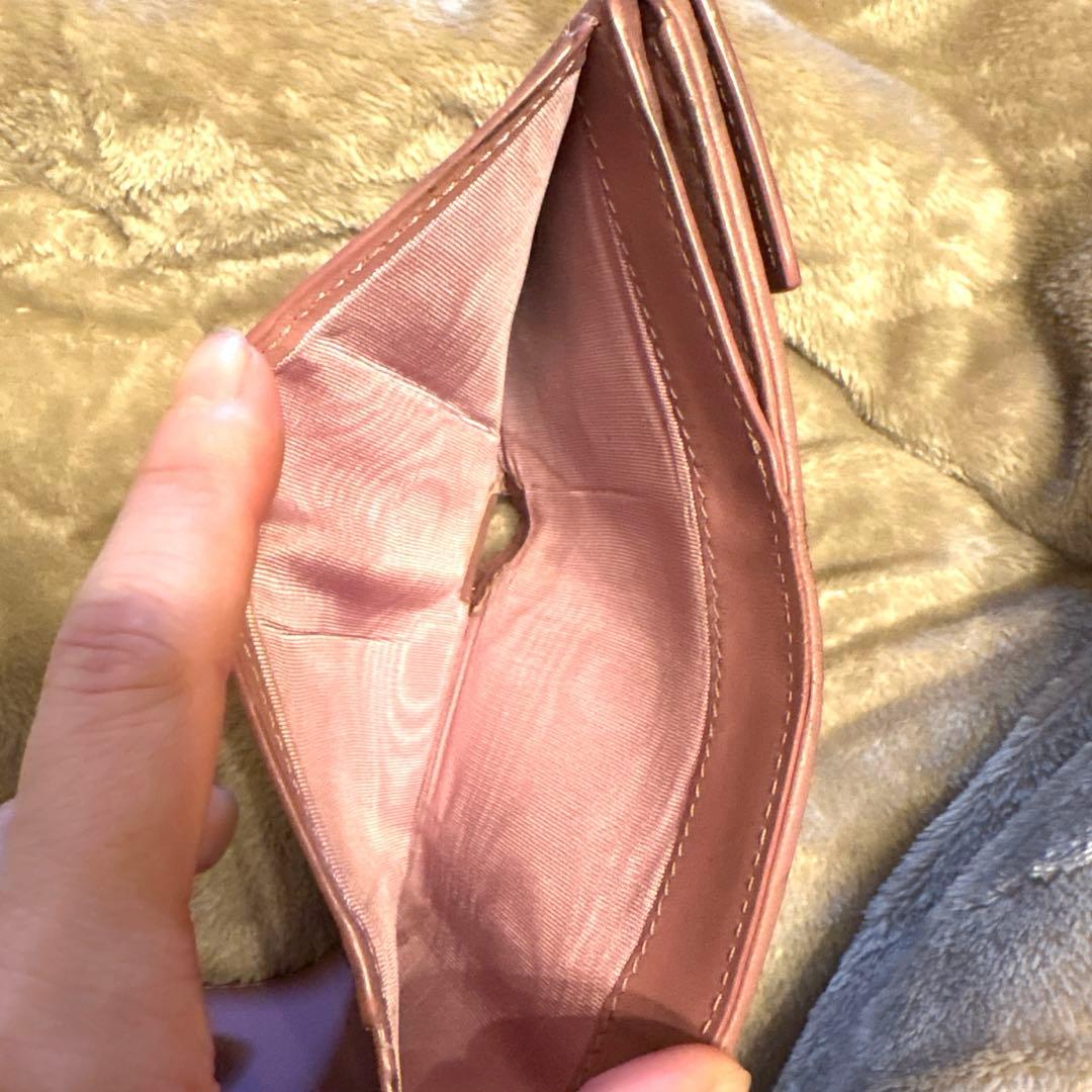 Lady Dior Lotus ディオール　ウォレットピンク キルティング 財布