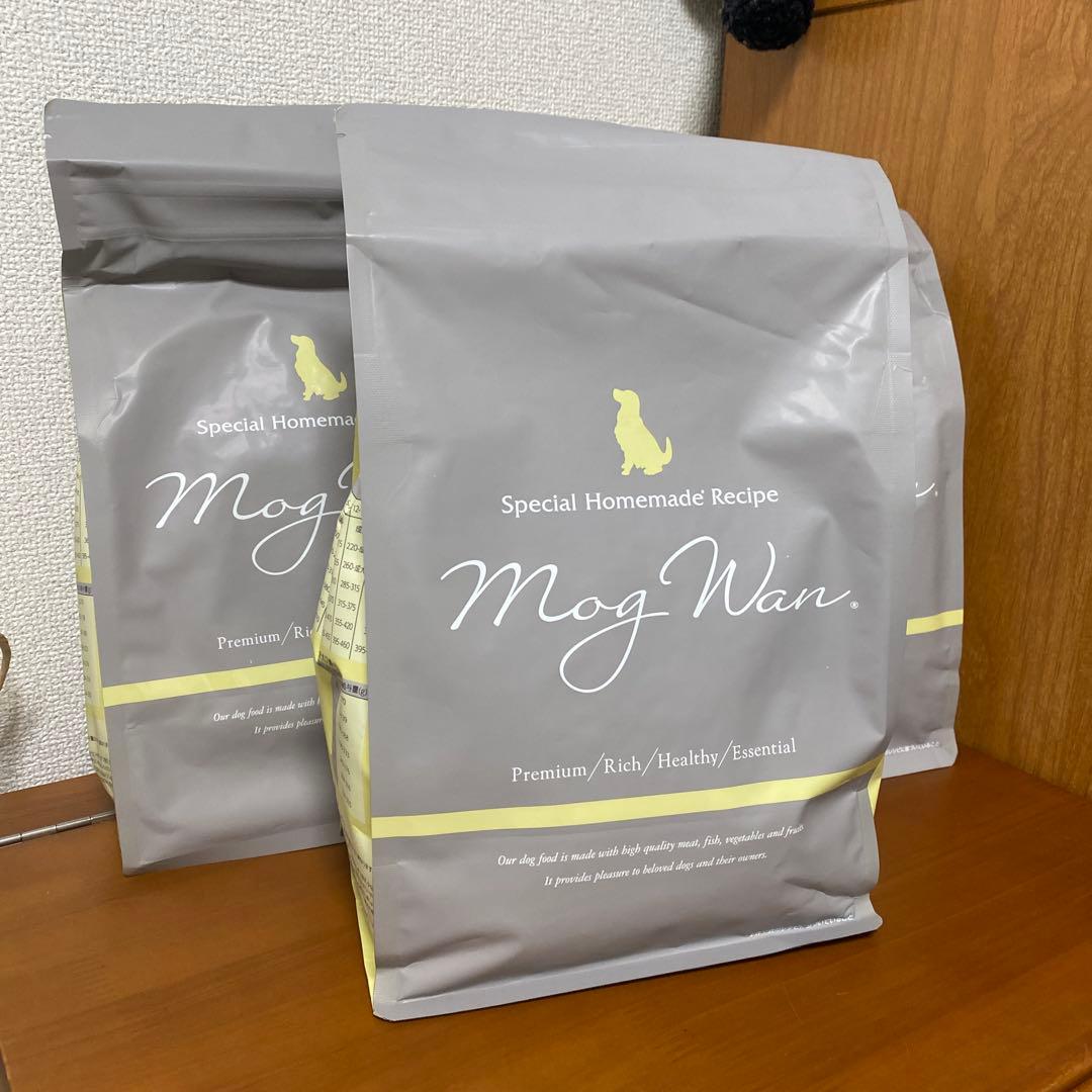 MogWan ドライフード 1.8kg 3袋