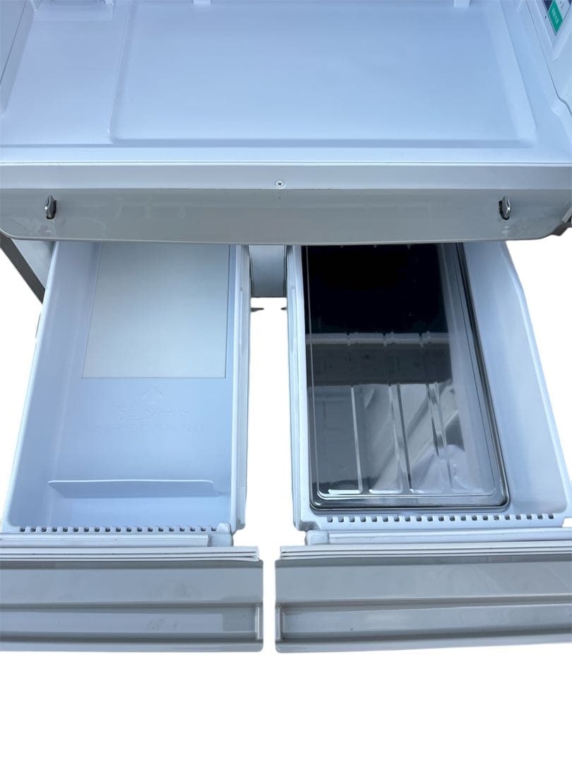 シャープ 冷蔵庫 SJ-W412D-S 412L 送料無料　両開き