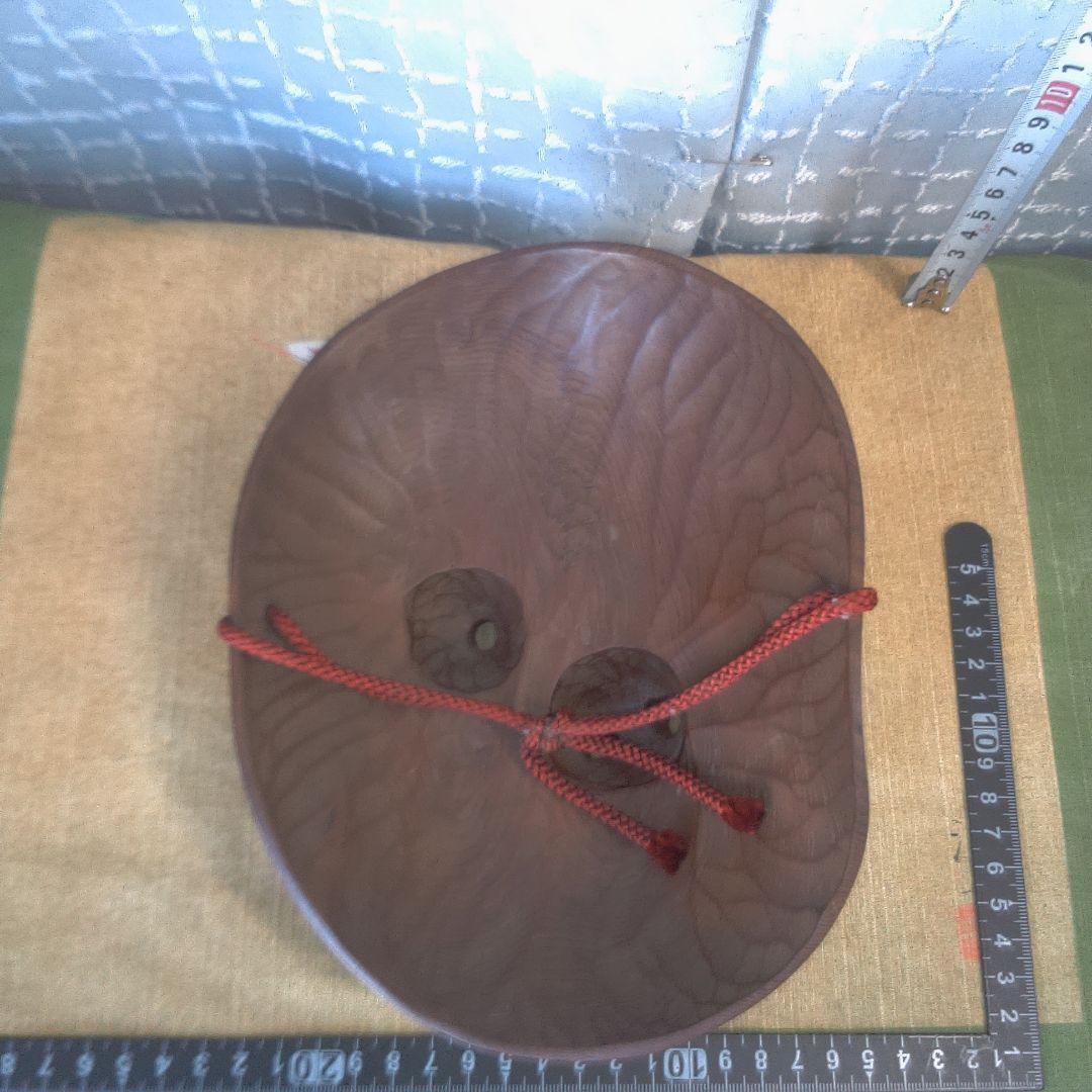 木製 伝統的な顔の彫刻 お面