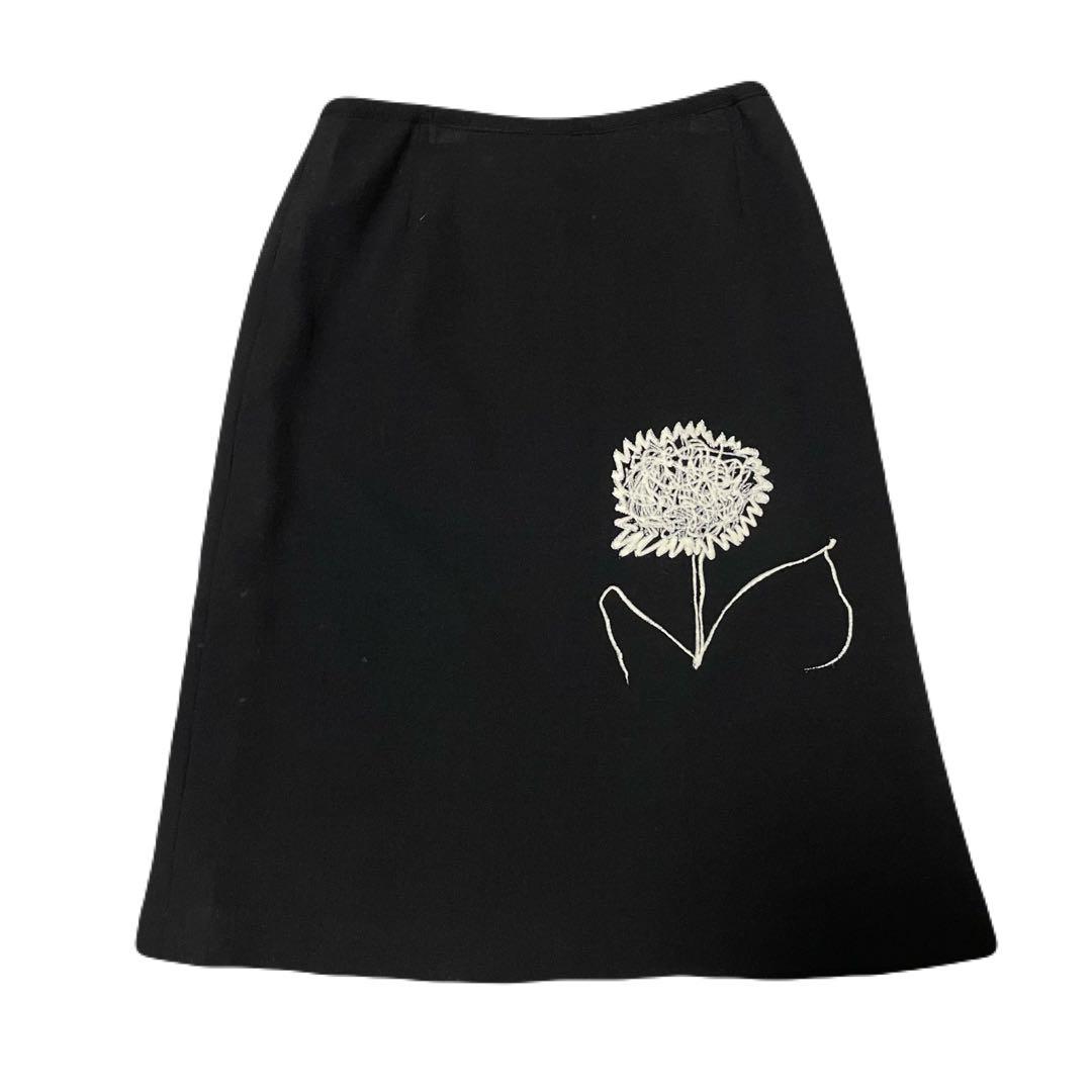 minä perhonen ミナペルホネン forest baby 台形スカート