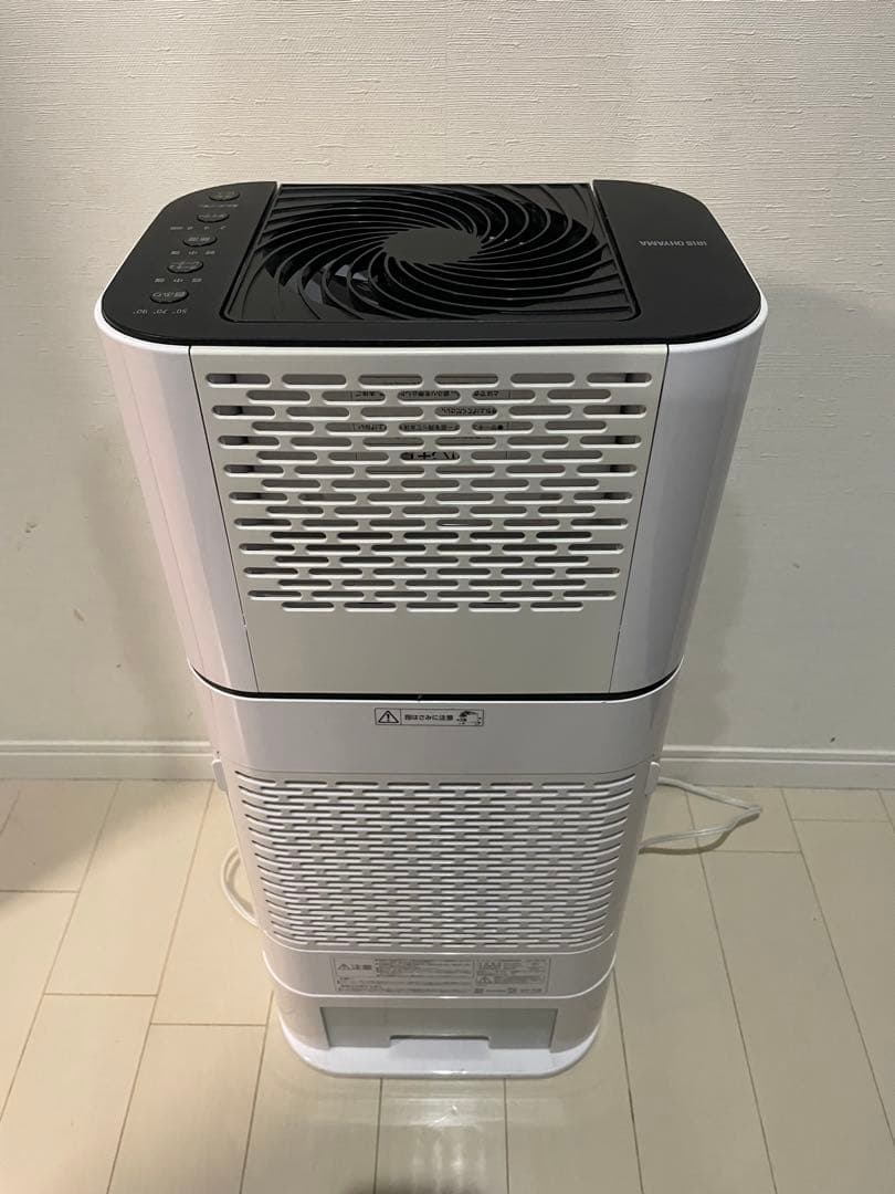 サーキュレーター除湿機　アイリスオーヤマ　衣類乾燥除湿機