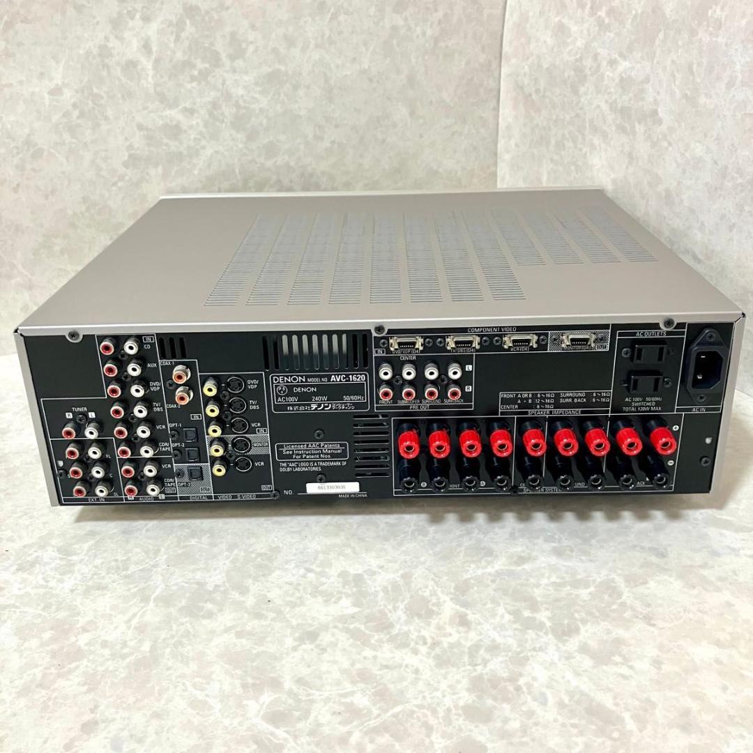 DENON デノン AVC-1620 AVサラウンドアンプ 美品 AVアンプ