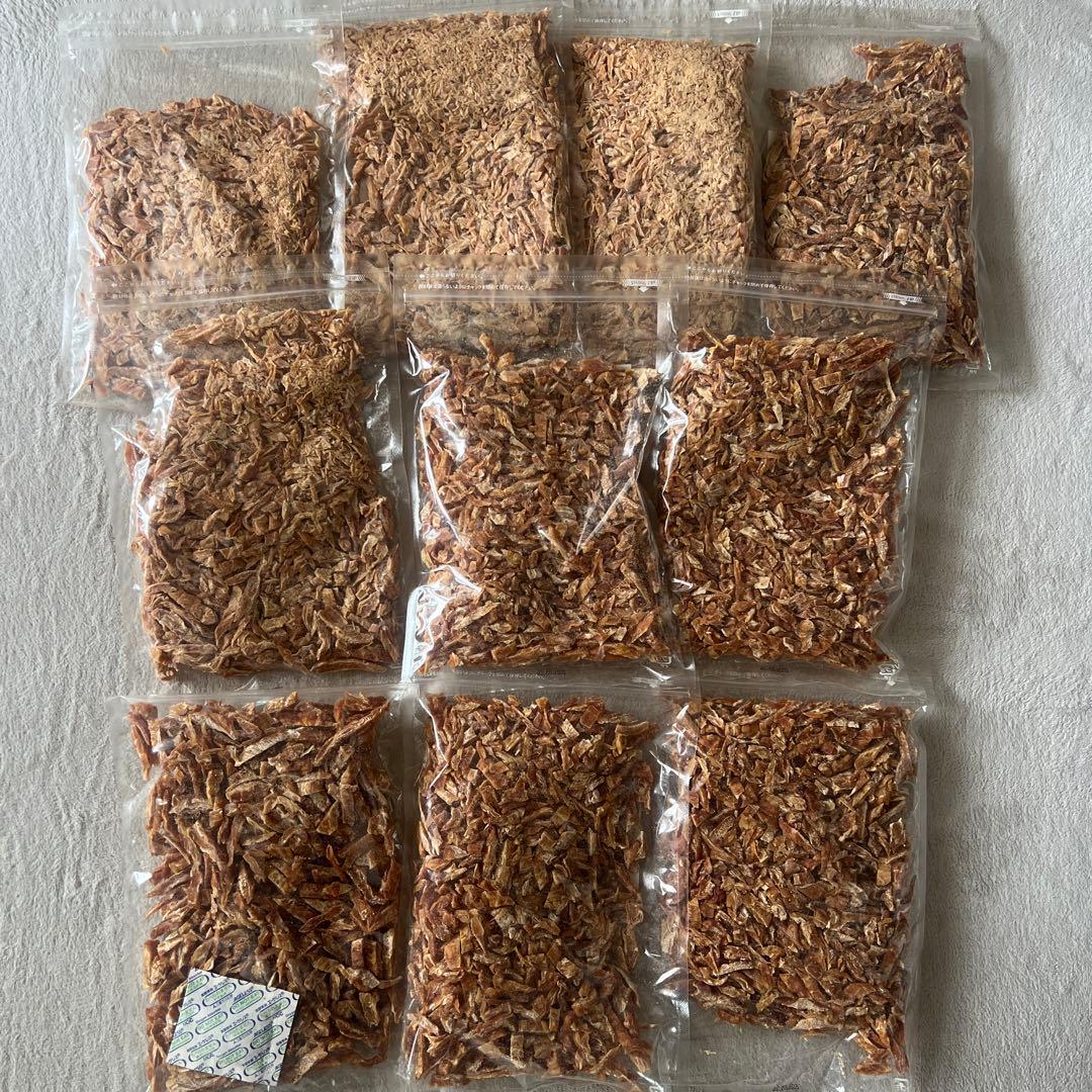 訳アリ★ふぞろいのささみ、ささみ100％　まとめ売 犬のおやつ　10袋3500g