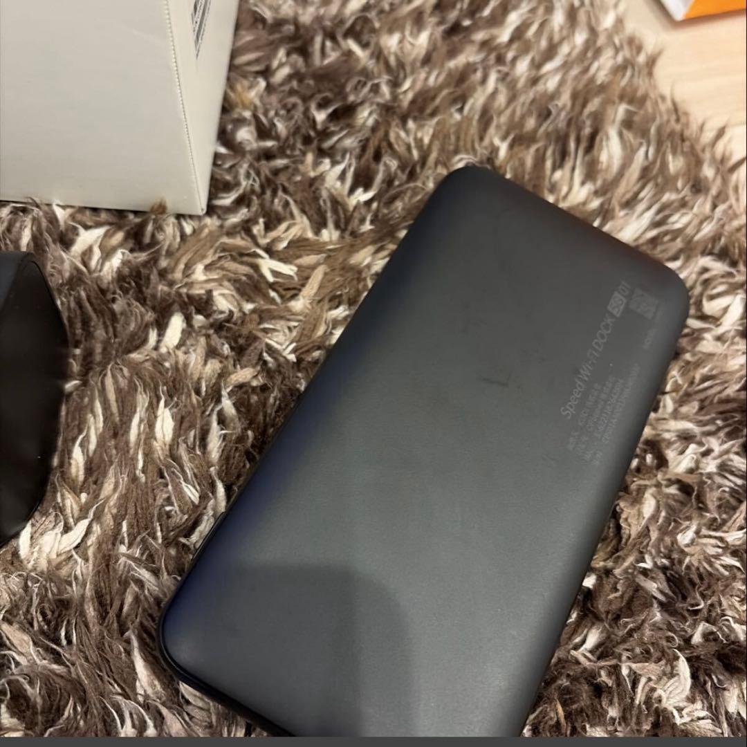 Speed Wi-Fi DOCK 5G 01［CPS01SKU］ブラック UQ