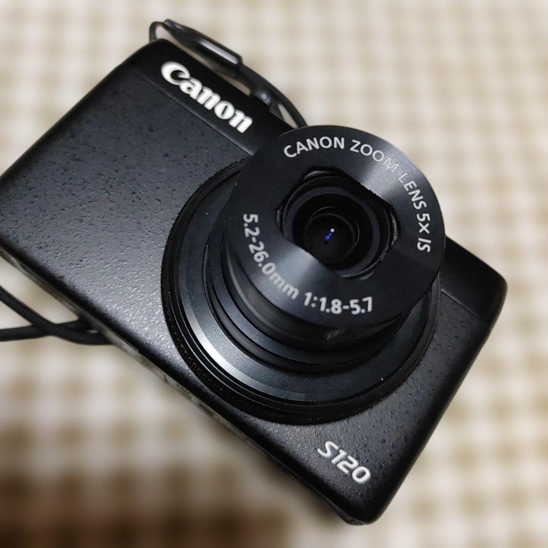 Canon　キヤノン　S120　デジタルカメラ　バッテリー付属