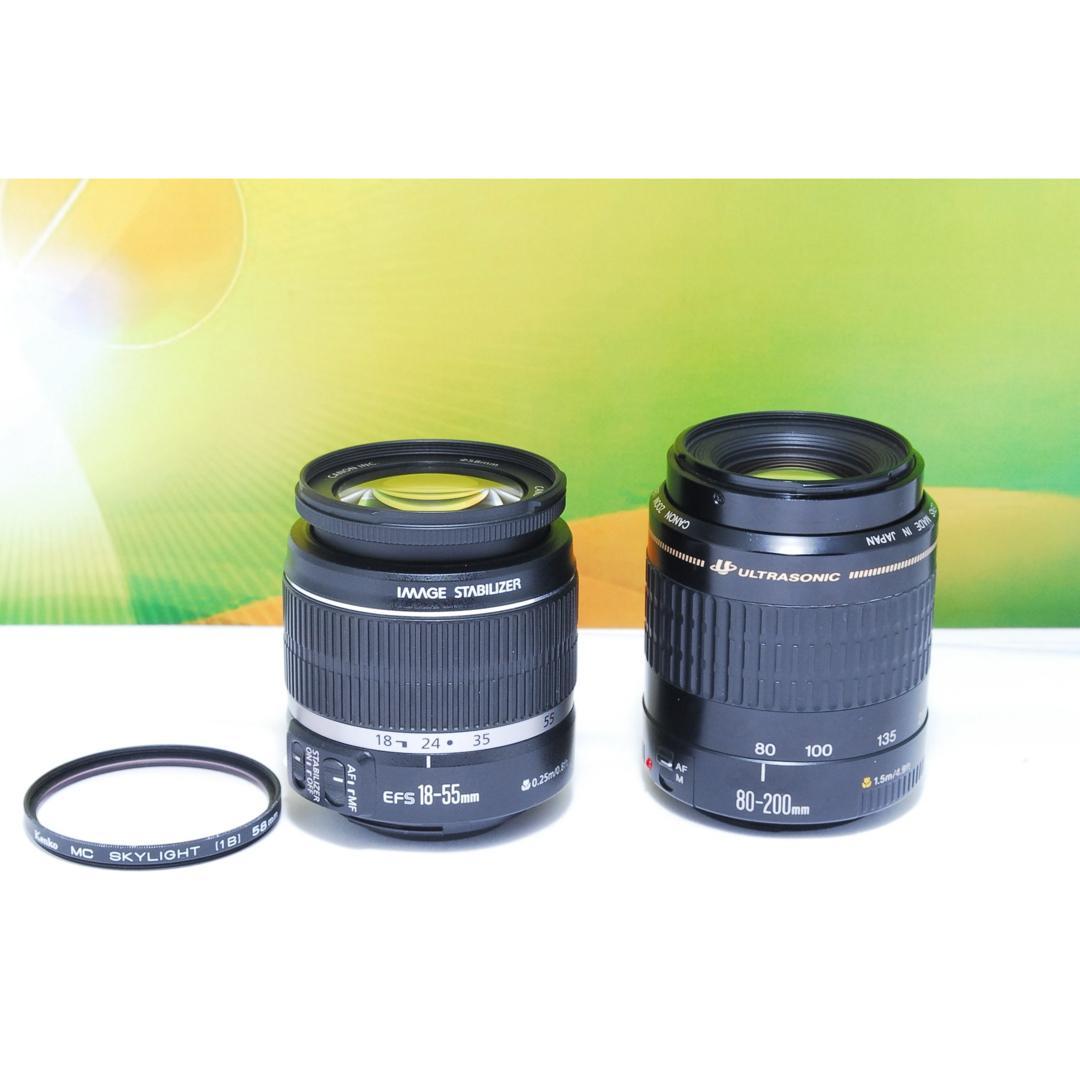 Canon EOS Kiss X9✨美品✨Wi-Fi搭載✨ダブルレンズ